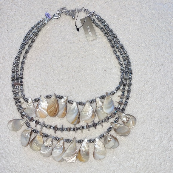 NWT Chico's Bianca Short Necklace - Picture 1 of 4